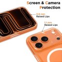 Tech-Protect MagPeak MagSafe CC iPhone 17 Pro przezroczysty