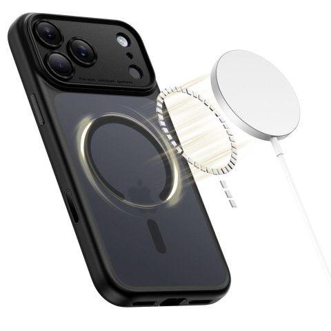Tech-Protect MagPeak MagSafe CC iPhone 17 Pro Max matowy czarny
