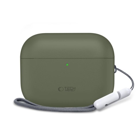 Tech-Protect Silicone etui do Apple AirPods Pro 3 oliwkowy