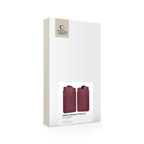 Tech-Protect SM65 uniwersalne etui na telefon 6.0-6.9 cala mulberry