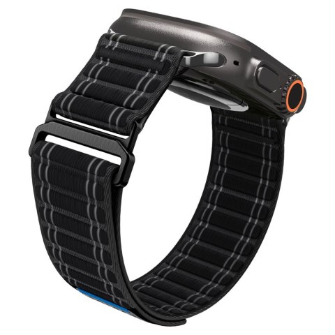 Spigen WBF0 Band Apple Watch 8 / 9 / 10 / 11 / SE / Ultra (44 / 45 / 46 / 49 mm) czarny