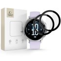 Szkło Hybrydowe Tech-Protect Glass Flex+ 2-Pack do Garmin Venu 4 (41 mm) - Czarne
