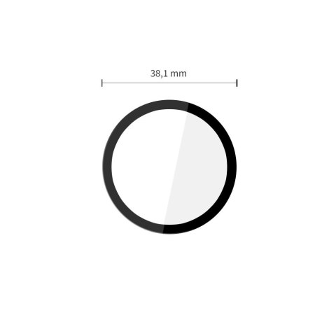 Szkło Hybrydowe Tech-Protect Glass Flex+ 2-Pack do Garmin Venu 4 (41 mm) - Czarne