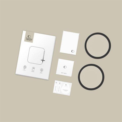 Szkło Hybrydowe Tech-Protect Glass Flex+ 2-Pack do Garmin Venu 4 (41 mm) - Czarne