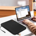 Tech-Protect Hardpouch Laptop 15-16 Czarny / Pomarańczowy