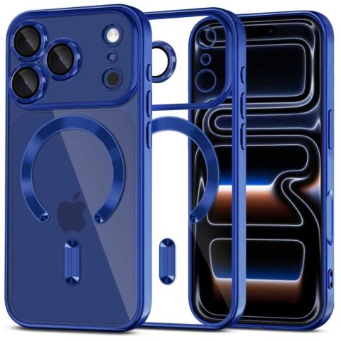 Tech-Protect MagFlex MagSafe iPhone 17 Probłyszczący głęboki niebieski