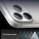 Osłona Aparatu Spigen Optik Pro XL Glas.tR "EZ Fit" Camera Protector iPhone 17 Pro Max Srebrna