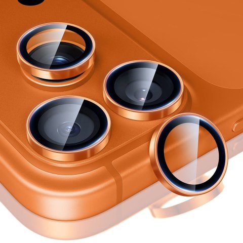 Osłona na aparat ESR Armorite Camera Protector iPhone 14 Pro / Max / 15 Pro / Max / 16 Pro / Max / 17 Pro / Max pomarańczowy (Or