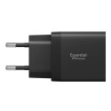 Spigen Essential EE472EU 2-Port Network Charger 47W - Czarny