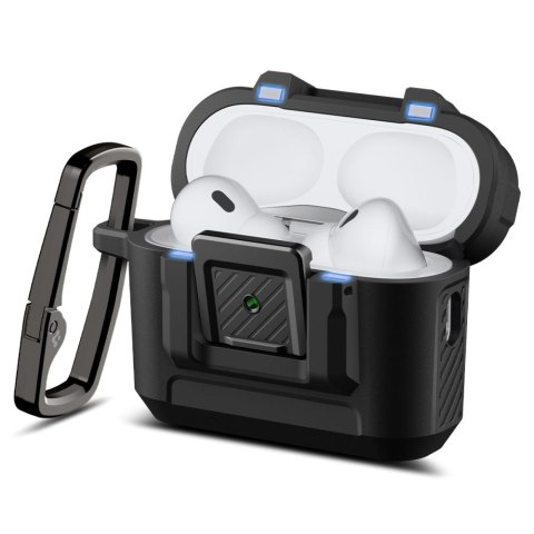 Spigen Lock Fit Apple AirPods Pro 3 - Matowy Czarny