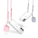 Smycz do Telefonu Tech-Protect C5SE Rope Crossbody Strap - Jasnoróżowa