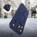Tech-Protect MagMat MagSafe iPhone 17 Pro Max matowy głęboki niebieski
