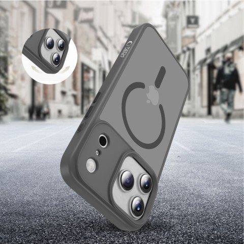 Tech-Protect MagMat MagSafe iPhone 17 Pro matowy szary kredkowy