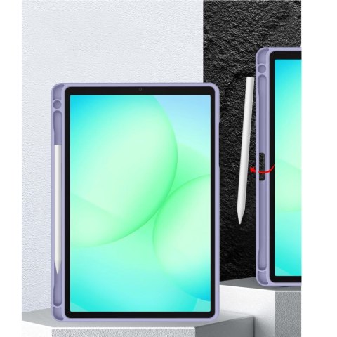 Tech-Protect SC Pen Hybrid etui do Galaxy Tab A9 / A11 8.7 X110 / X115 / X133 / X135 fioletowy marmur