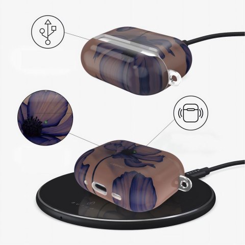 Etui Wzorzyste Tech-Protect Lamano do Apple AirPods Pro 1 / 2 - Aksamitna Noc