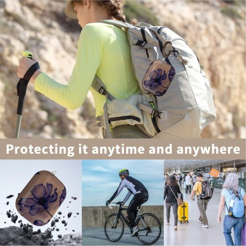 Etui Wzorzyste Tech-Protect Lamano do Apple AirPods Pro 1 / 2 - Aksamitna Noc