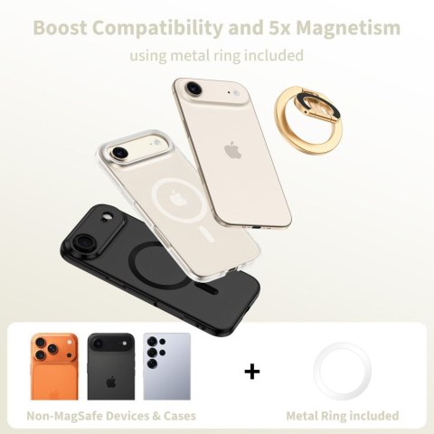 Tech-Protect MMR400 Lamano Magnetic MagSafe phone ring Złoty