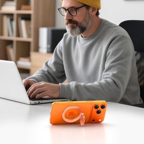 Tech-Protect MMR400 Lamano Magnetic MagSafe phone ring Różowe złoto