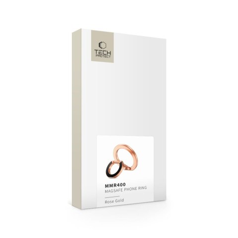 Tech-Protect MMR400 Lamano Magnetic MagSafe phone ring Różowe złoto