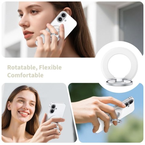 Tech-Protect MMR500 Magnetic MagSafe phone ring Biały