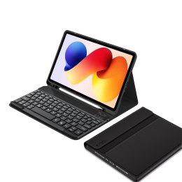 Tech-Protect SC Pen + Keyboard etui z klawiaturą do Xiaomi Poco Pad M1 / Redmi Pad 2 Pro 12.1 czarny