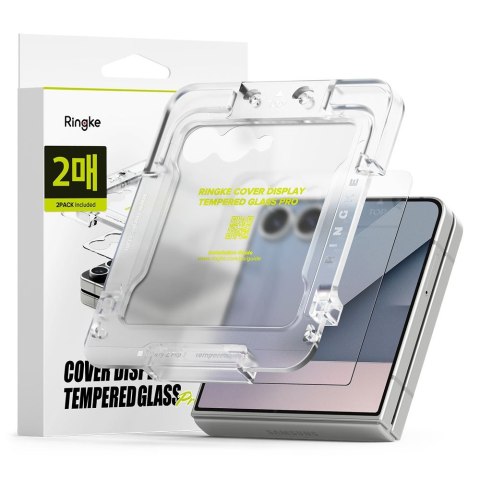 Szkło hartowane Ringke Cover Display Pro 2-Pack Galaxy Z Flip 7 przezroczyste