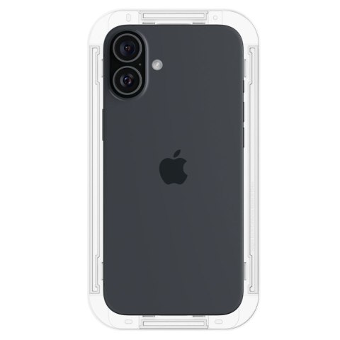 Szkło hartowane Spigen Glas.tR 'EZ Fit' iPhone 15 / 16 - przezroczyste