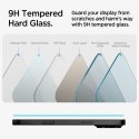 Szkło hartowane Spigen Glas.tR 'EZ Fit' iPhone 15 / 16 - przezroczyste