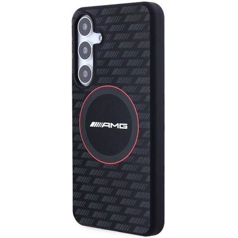 AMG AMHMS24M23SMRK S24+ S926 czarny/black hardcase Silicone Carbon Pattern Mag Safe