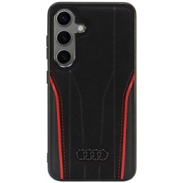 Audi Genuine Leather Mag Safe S24 S921 czarno-czerwony/black-red hardcase AU-TPUPCS24-R8/D3-RD