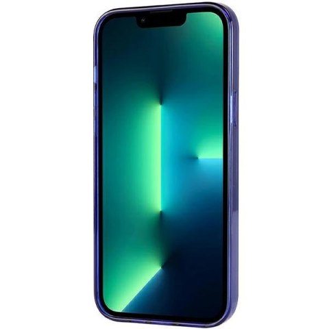 Audi IML Big Logo Mag Safe Case i Phone 13 Pro Max 6.7" niebieski/navy blue hardcase AU-IMLMIP13PM-Q5/D2-BE