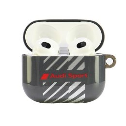 Audi IML Sport Air Pods 3 cover czarny/ black AUS-IMLAP3-RSQ/D1-BK