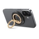 Tech-Protect MMR700 Lamano Magnetic MagSafe phone ring Czarno-złoty