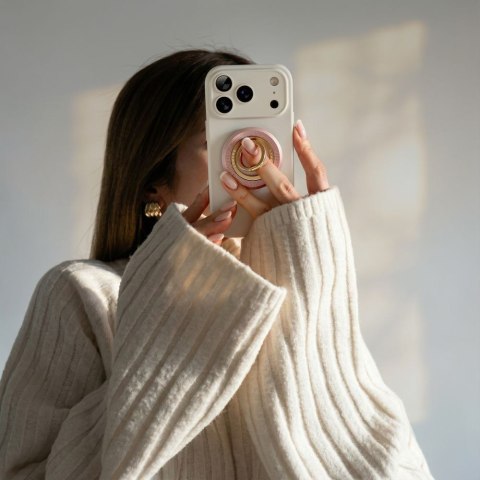 Tech-Protect MMR700 Lamano Magnetic MagSafe phone ring R?owo-złoty