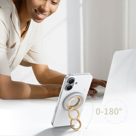 Tech-Protect MMR700 Lamano Magnetic MagSafe phone ring Tytanowo-złoty
