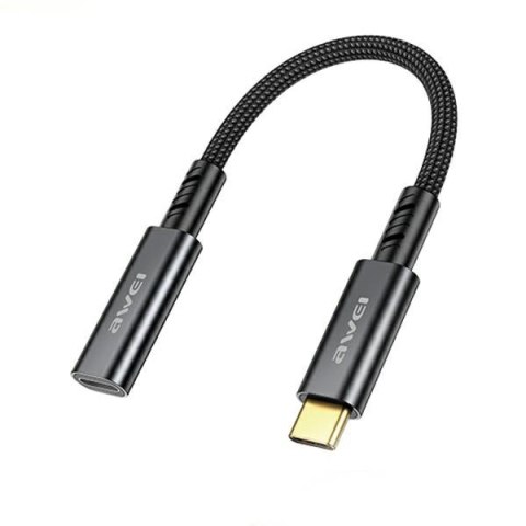 AWEI Adapter CL-216T USB-C/USB-Cczarny/black
