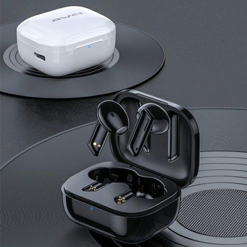 AWEI słuchawki Bluetooth 5.1 T36 TWS+ stacja dokująca czarny/black