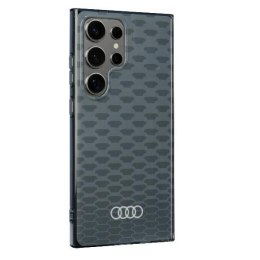 Audi IML Stitching Pattern Mag Safe Case S24 Ultra S928 szary/grey hardcase AU-IMLMS24U-Q5/D3-GY
