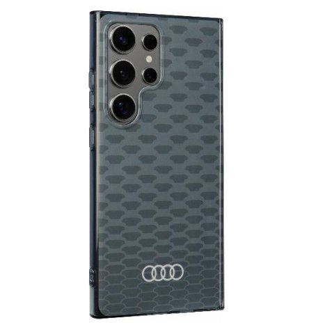 Audi IML Stitching Pattern Mag Safe Case S24 Ultra S928 szary/grey hardcase AU-IMLMS24U-Q5/D3-GY