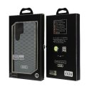 Audi IML Stitching Pattern Mag Safe Case S24 Ultra S928 szary/grey hardcase AU-IMLMS24U-Q5/D3-GY