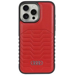 Audi Synthetic Leather Mag Safe i Phone 15 Pro Max 6.7