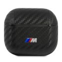 BMW BMA3WMPUCA Air Pods 3 cover czarny/black PU Carbon M Collection