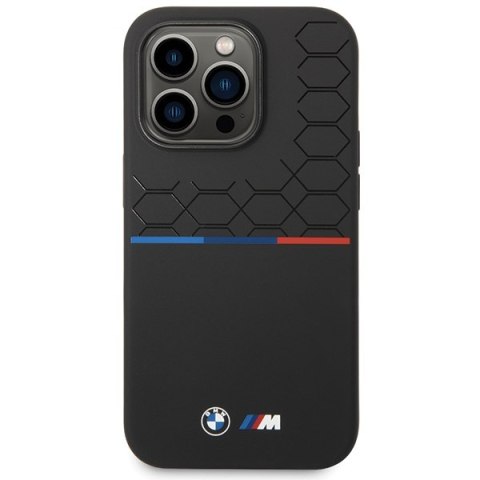 BMW BMHCP15X22SMPK i Phone 15 Pro Max6.7" czarny/black Silicone Pattern