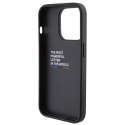 BMW BMHCP15LGSPPRK i Phone 15 Pro 6.1" czarny/black hardcase Grip Stand Smooth & Perforated