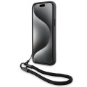 BMW BMHCP15M23RMRLK i Phone 15 Plus / 14 Plus 6.7" czarny/black hardcase Signature Leather Wordmark Cord