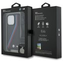 BMW BMHCP16X23PSVTK i Phone 16 Pro Max 6.9" czarny/black hardcase M Edition Carbon Tricolor Lines & Strap