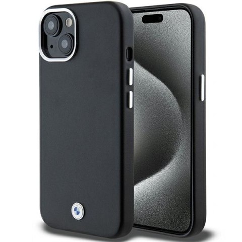 BMW BMHMP14S23PUFWK i Phone 14 / 15 / 13 6.1" czarny/black Signature Wrapped Metal Mag Safe