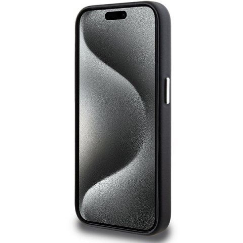 BMW BMHMP15L23PUFWK i Phone 15 Pro 6.1"czarny/black Signature Wrapped Metal Mag Safe