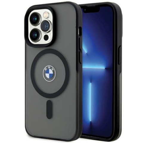 BMW BMHMP15LDSLK i Phone 15 Pro 6.1" czarny/black hardcase IML Signature Mag Safe