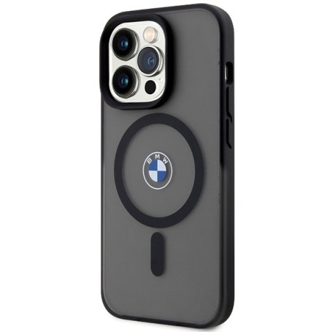 BMW BMHMP15LDSLK i Phone 15 Pro 6.1" czarny/black hardcase IML Signature Mag Safe